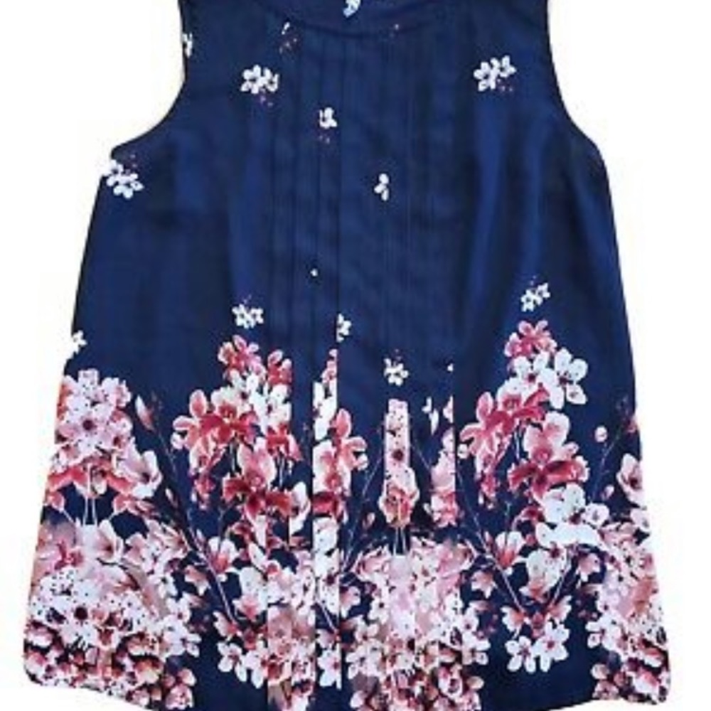 Elle Floral Tank Size M